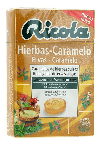 Ricola Caramelos Sin Azucar Sabor Hierbas - Caramelo 50 Gr