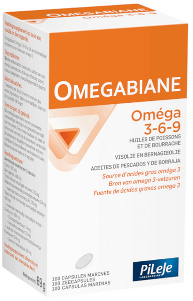 Pileje Omegabiane 3-6-9 100 Cápsulas