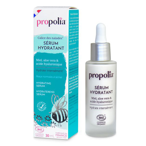 Bio Sérum hydratant, Miel, Aloe vera & Acide hyaluronique 30 ml