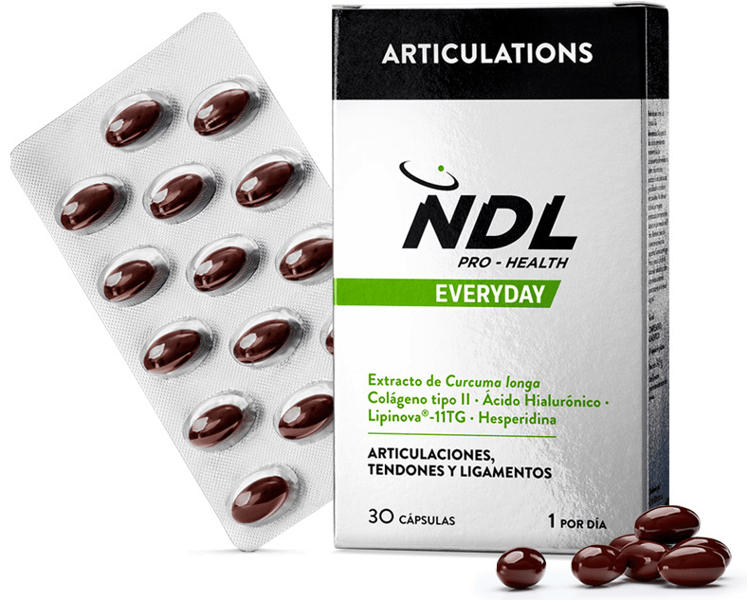 NDL Pro-Health Articulaciones Colágeno Tipo II 30 Cápsulas
