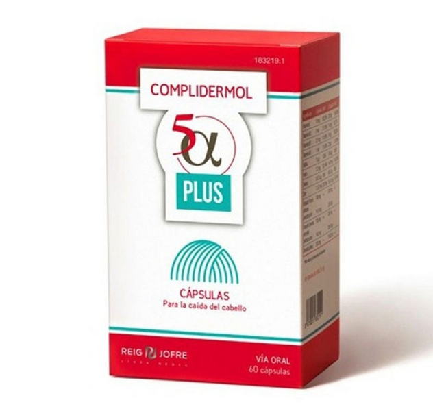 Complidermol 5 Alfa Plus 60 · Cápsulas Y Pastillas Anticaída