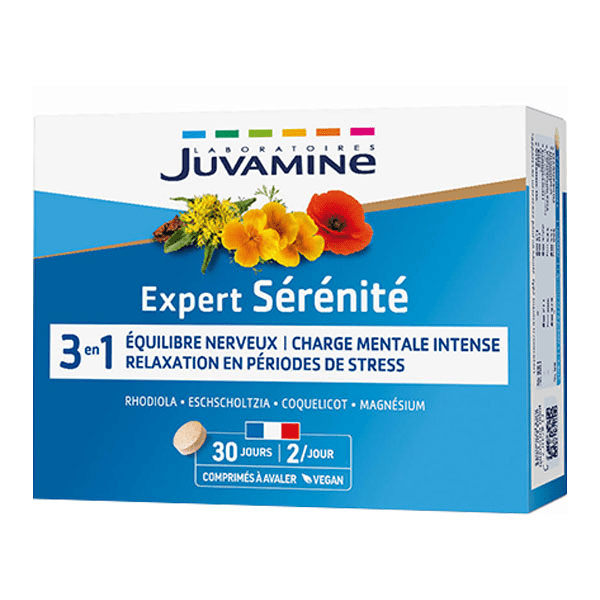 Sérénité Équilibre Nerveux et Relaxation 60 comprimés 2