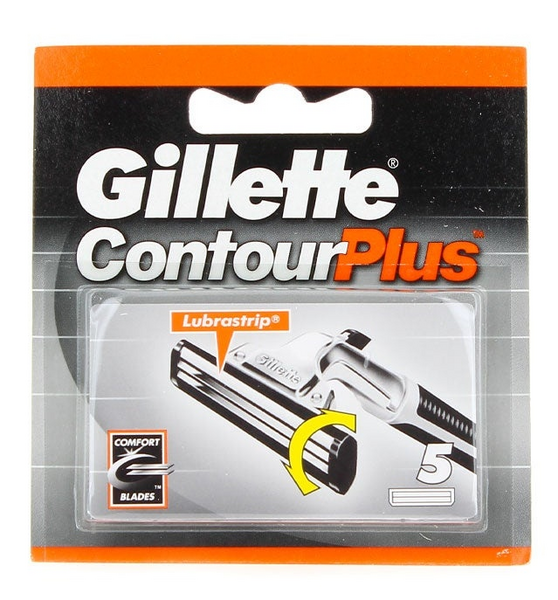 Gillette Contour Plus Recambios 5 Unidades