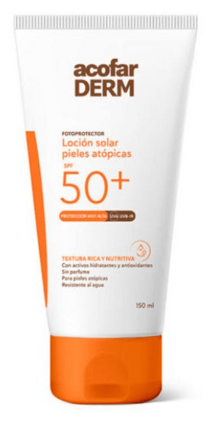 Acofarderm Loción Solar Pieles Atópicas SPF50+ 150 ml