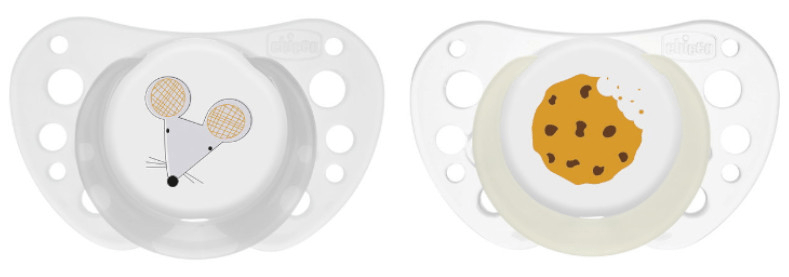 Chicco Chupete Air Sil Neutro Luminoso 16-36m 2 uds