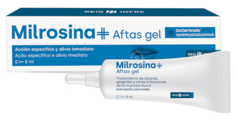 Reig Jofre Milrosina+ Aftas Gel 8 ml