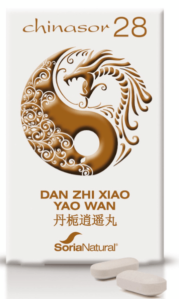 Soria Natural Chinasor 28 DAN ZHI XIAO YAO WAN 30 Comprimidos