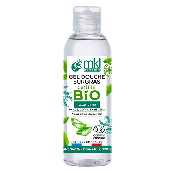  Gel Douche Surgras Sans Savon Aloe Vera Huile d'Argan Bio 100ml 3