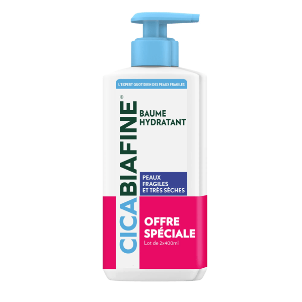 CicaBaume Hydratant Corporel Quotidien Lot de 2 x 400ml 3