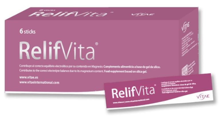 Vitae RelifVita Complemento Digestivo con Sílice y Magnesio 6 Sticks