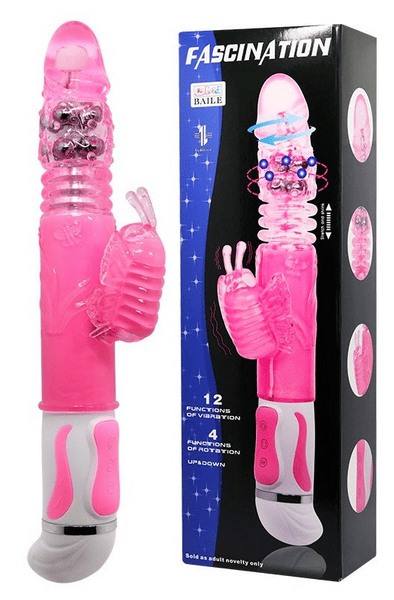 Love Vibrador Fascination Rabbit Rotativo y Up Down