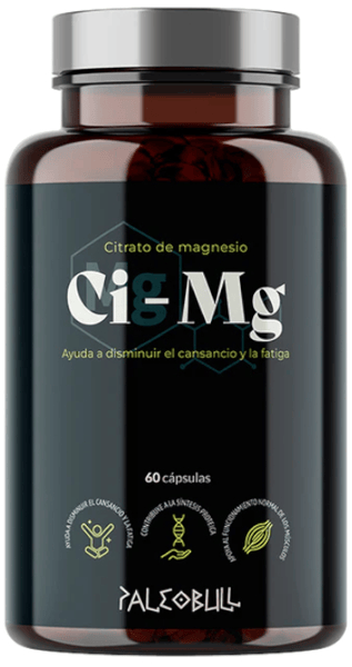 Paleobull Citrato de Magnesio 60 Cápsulas