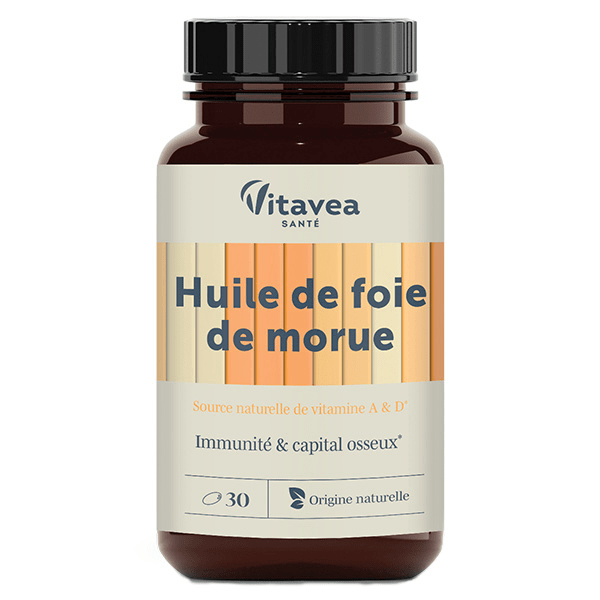 Nutrisanté Les Nutri'Sentiels Huile de Foie de Morue Vitamine D - 30 capsules 4