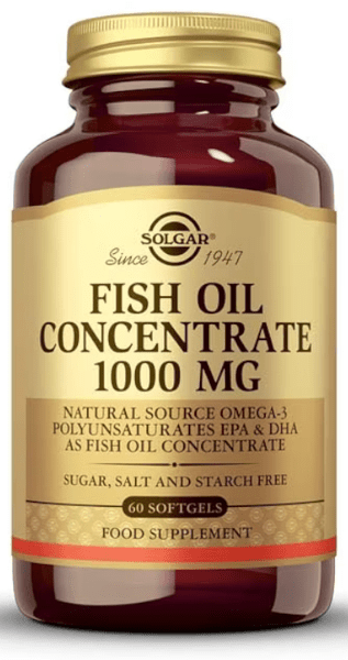 Solgar Aceite De Pescado Concentrado 1000Mg 60 Cápsulas Blandas