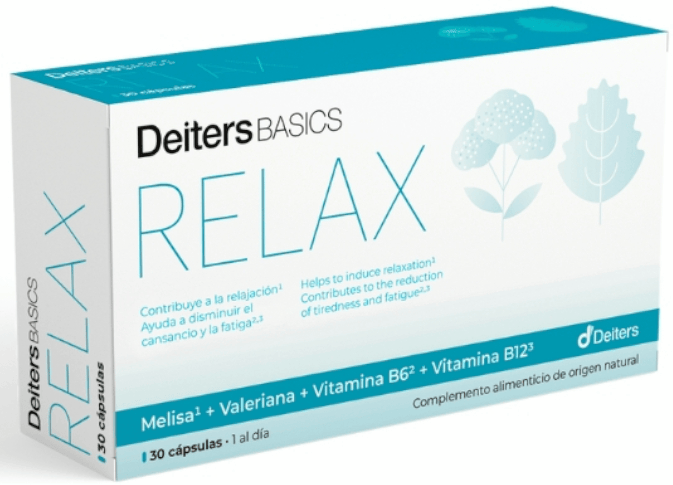 Deiters Basics Relax 30 Cápsulas