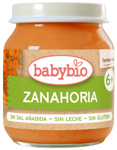 Babybio Tarrito de Zanahoria +6m 130 gr