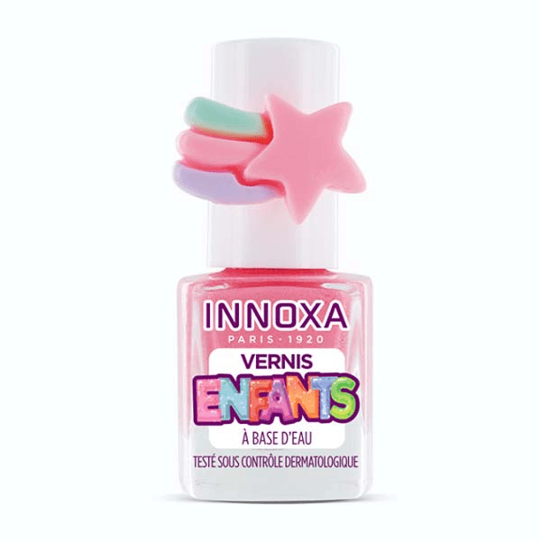 INNOXA Vernis à Ongles Enfants Etoile Rose 3