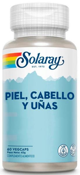 Solaray Piel Cabello Y Uñas 60 Caps - Imagen 2