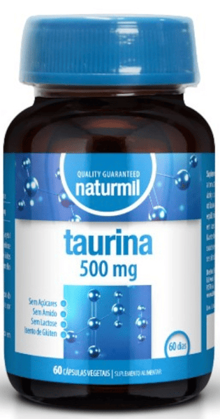 Naturmil Taurina 500 Mg 60 Cápsulas