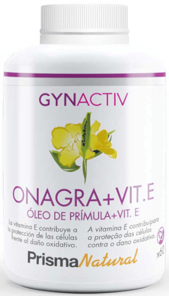 Prisma Natural Gynactiv Onagra + Vitamina E 60 Perlas