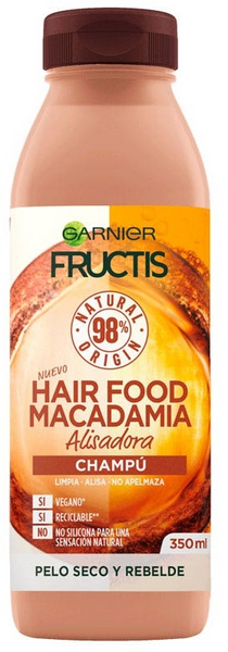 Garnier Fructis Hair Food Champú Macadamia 350ml