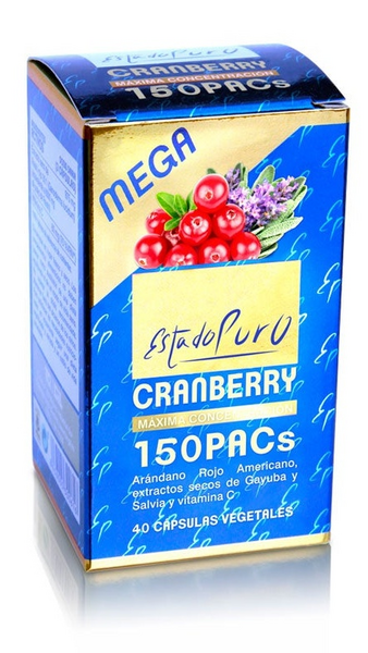 Tongil Estado Puro Cranberry 150 PACs 40 Cápsulas
