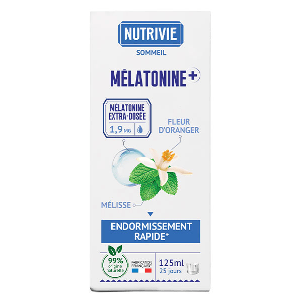 Melatonine+ Extra-Dosée 1,9Mg 125ml 2
