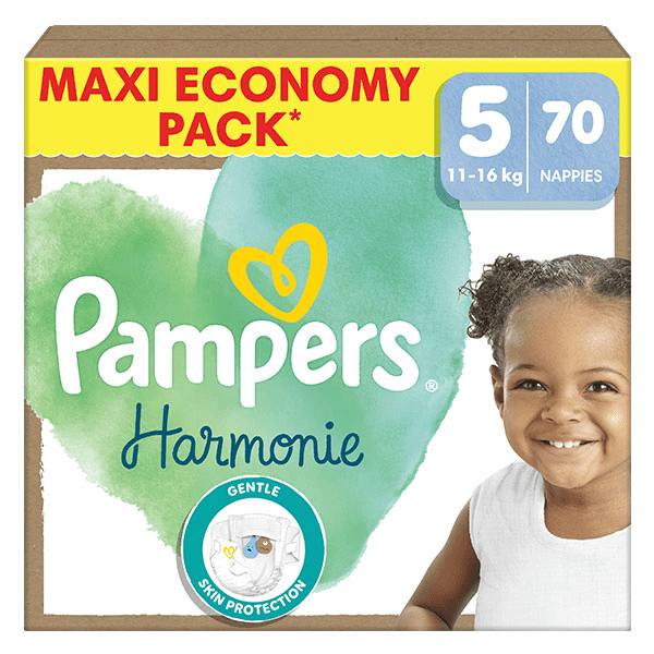 Harmonie Couches Taille 5 70 Couches 11kg - 16kg Protection Douce Pour La Peau