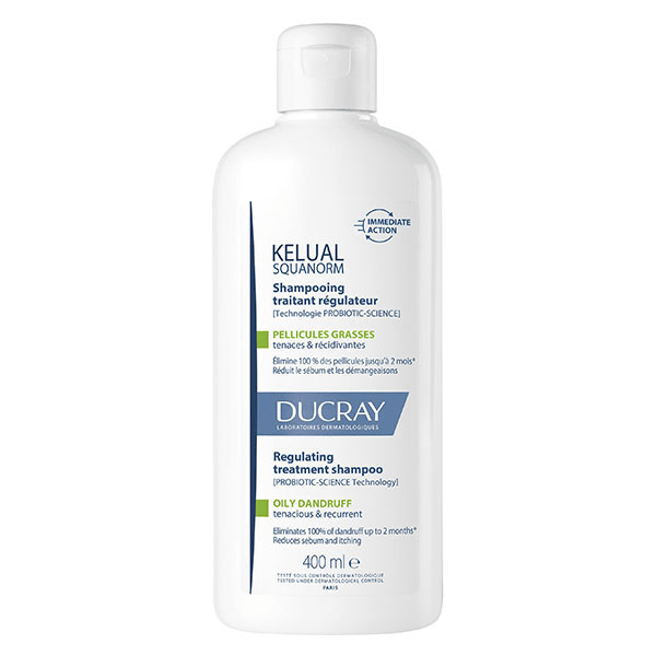 Kélual Squanorm Shampooing traitant Pellicules grasses 400ml 3