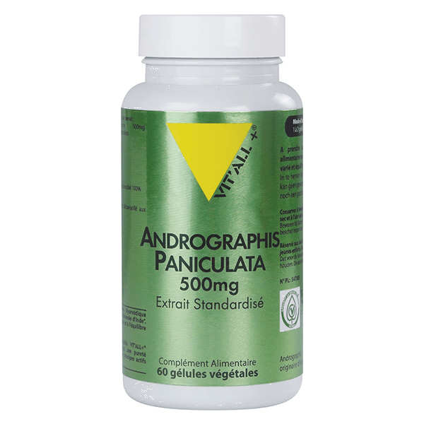Andrographis Paniculata 500mg 60 gélules végétales 2