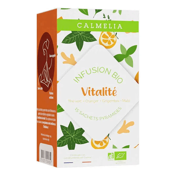 - Infusion Vitalité bio - 15 infusettes