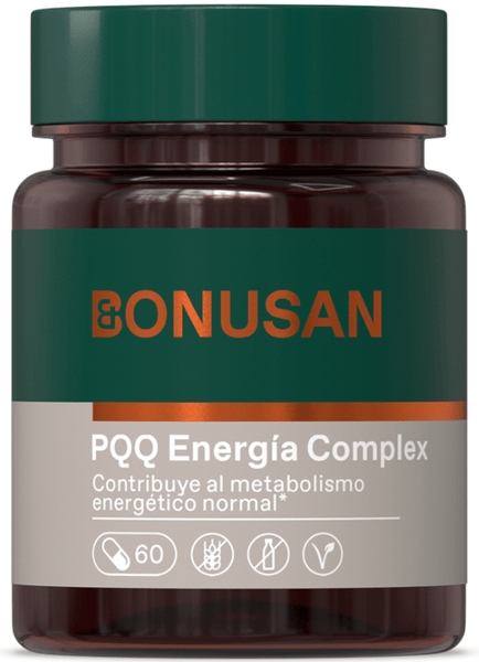 Bonusan Pqq Energía Complex 60 Cápsulas