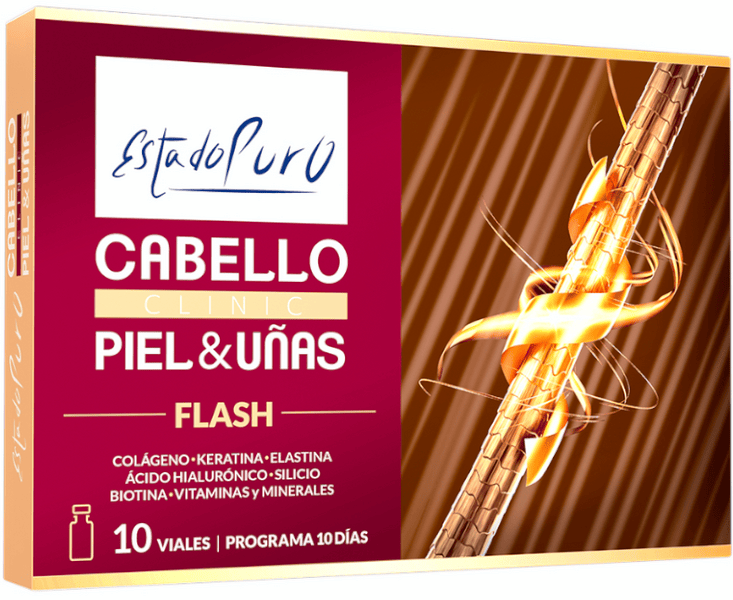 Tongil Cabello, Piel y Uñas Flash 10 Viales