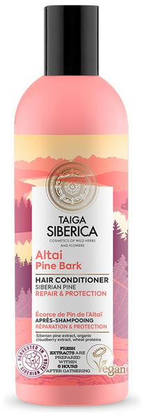 Taiga Siberica Altai Pine Bark Acondicionador Reparación Y Protección 270 Ml