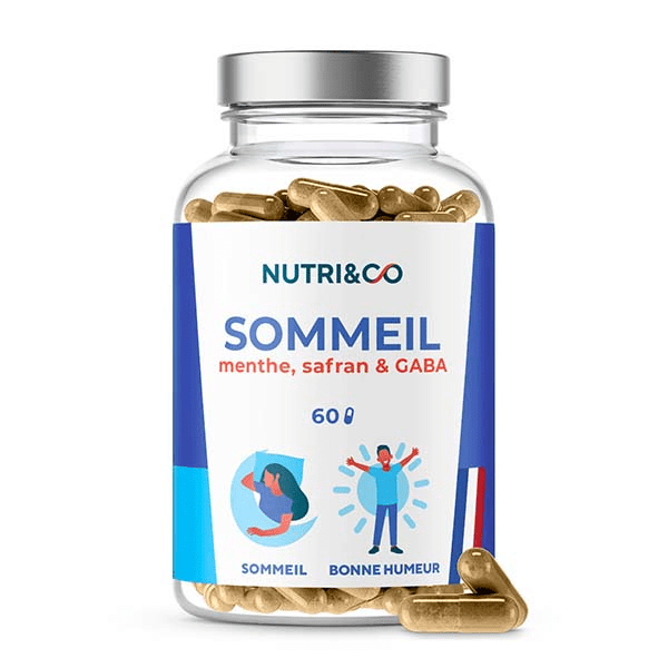 Nutri&Co Formule Sommeil Aide Endormissement & Réduction du Stress 60 gélules 3