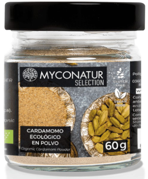 Myconatur Cardamomo Polvo Ecológico 60 gr