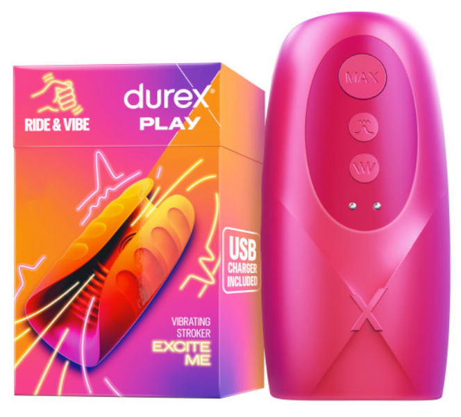 Durex RIDE & VIBE Masturbator Pene