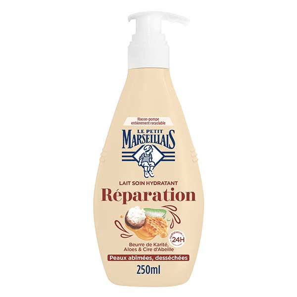 Lait Soin Corps Hydratant Réparation 250ml 3