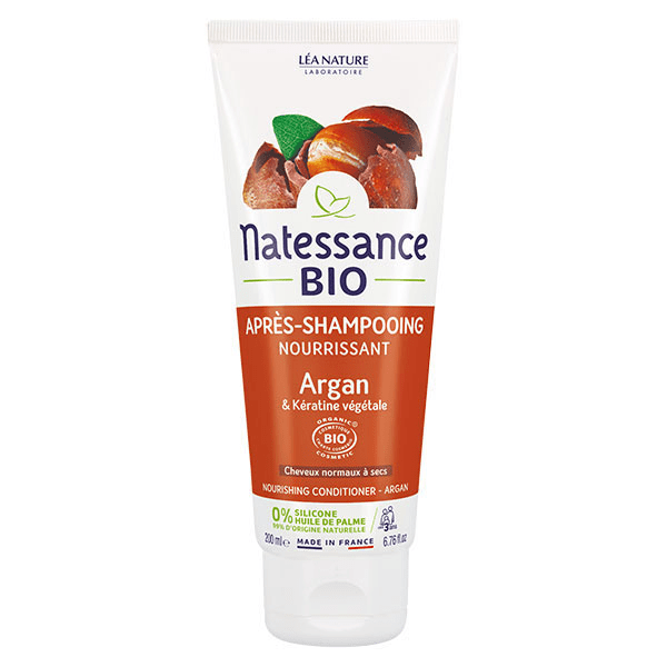 Après-Shampoing Nourrissant Argan Bio et Kératine Végétale 200ml 5