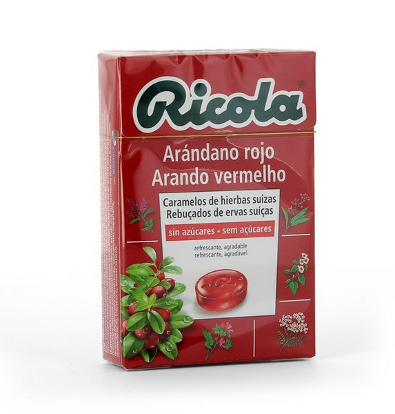 Ricola Caramelos Arandano S/a 50gr