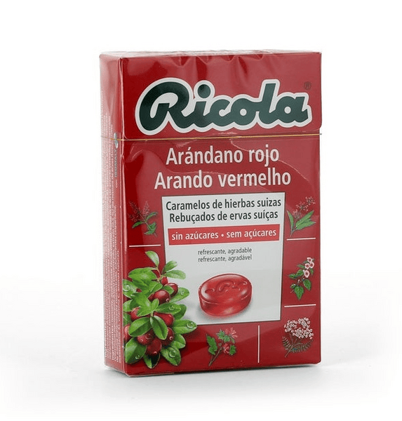 Ricola Caramelo de Arándano Rojo 50gr