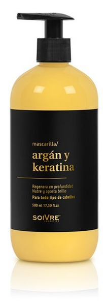 Soivre Argán & Keratin Mascarilla 500ml