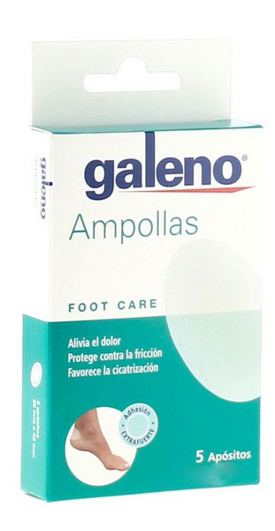Galeno Foot Care Ampollas Apósitos Pequeños 5 Uds