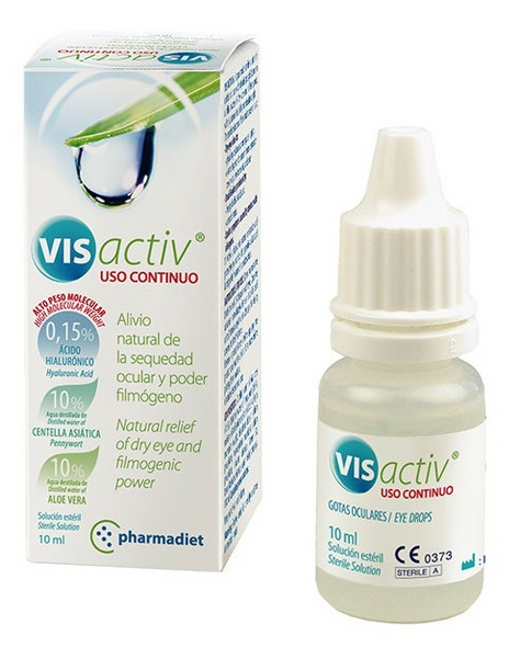 Colirio Vis Activ Uso Continuo 10ml