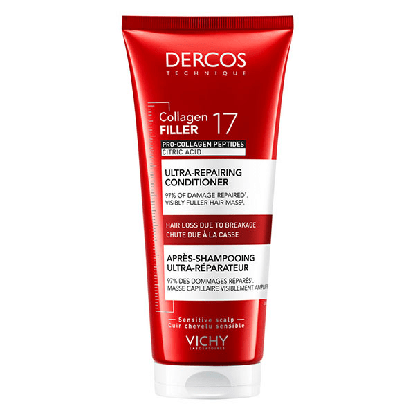 Dercos Après-Shampooing Ultra-Réparateur Collagen 17 Filler 200ml 5