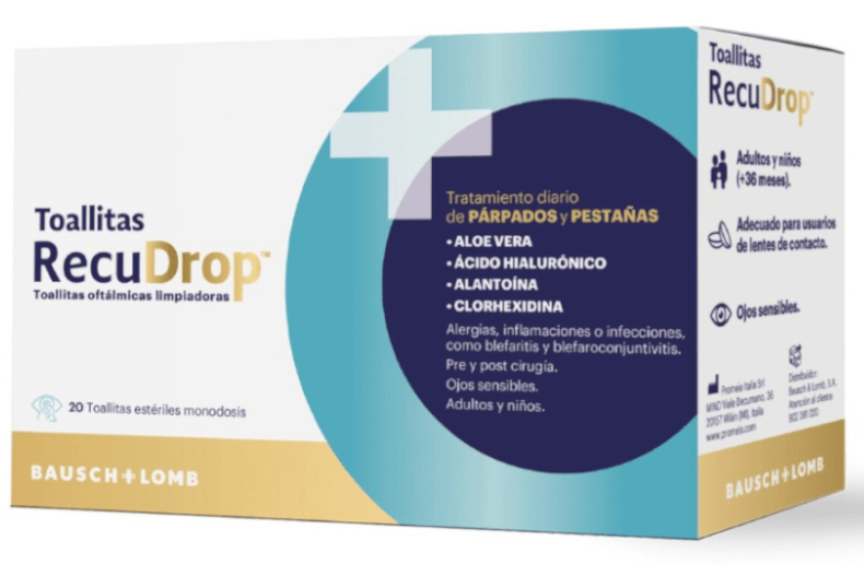 RecuDrop Toallitas Estériles 20 uds