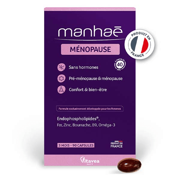 Ménopause - Acide Folique, Omega 3 - 90 capsules - 3 mois 4