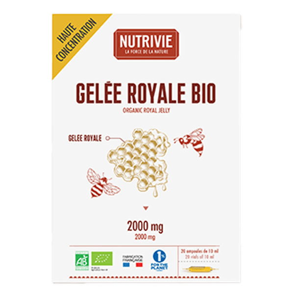 Gelée Royale Bio 2000mg 20 ampoules 4