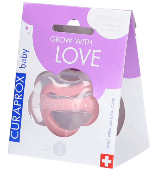 Curaprox Baby Chupete Rosa Talla 2