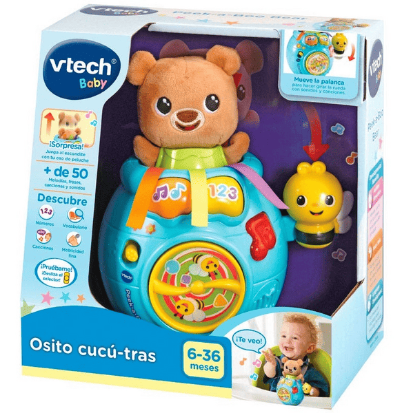 Vtech Osito Cucú-Tras Baby 6-36m
